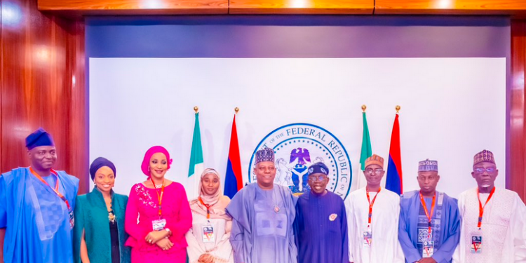 President Tinubu swears in Bianca Ojukwu, Jumoke Oduwole and five others as new Ministers