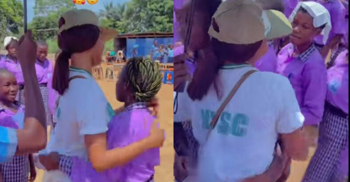Corper emotional as she receives grand send forth from her PPA