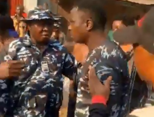 Man cries as Police wreck his 27M naira GLK during violent chase