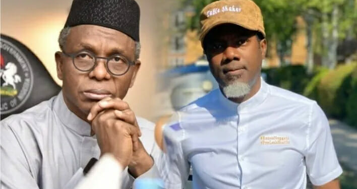 El-Rufai mocks Reno Omokri with throwback protest photos against Tinubu where he held up a placard which read “No to a drug baron in Aso Rock”