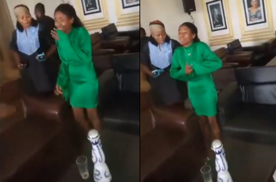 Drama as man brings lady to hotel, orders Azul and runs away without paying
