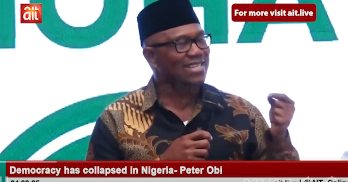 “When I was being impeached, the president sent people to intervene on my behalf. Today, the president impeached the person” – Peter Obi