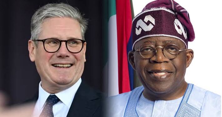 Bola Tinubu Congratulates UK Prime Minister, Keir Starmer