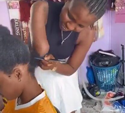 Young Lady With One Arm Captivates Viewers With Her Braiding Skills (Photos, Video)