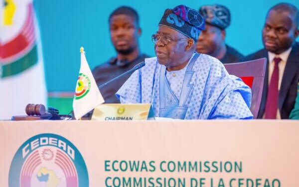 Tinubu Steps Aside As ECOWAS Chairman