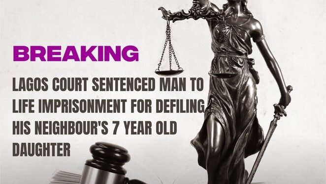 72-Year-Old Man Sentenced To Life In Prison For Raping 7-Year-Old Girl In Lagos