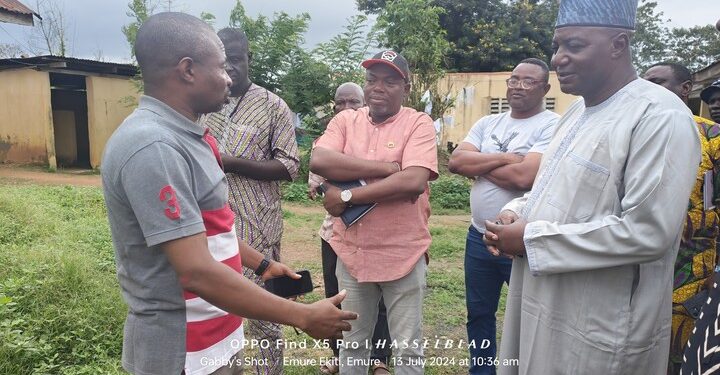 Oyebanji Orders Reconstruction Of Collapsed Toilet Facilities At NYSC Camp