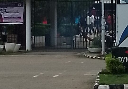 University Of Ibadan Students Protest Against 10-Hour Power, Tuition Hikes (Photos)