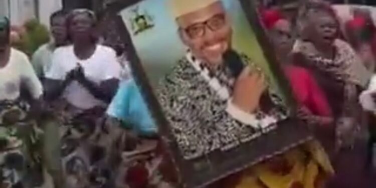Abia Women Protest For The Release Of Nnamdi Kanu (Photo)