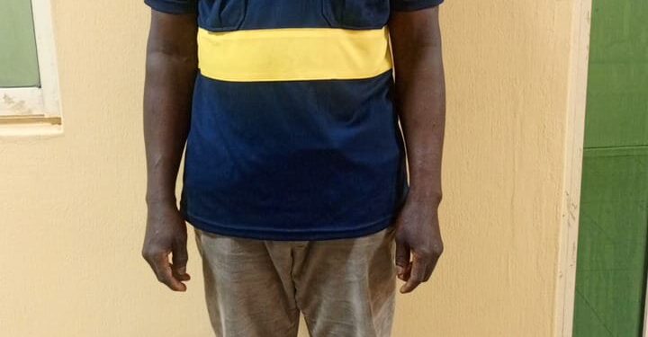 Man Arrested For Impersonating Lagos Neighbourhood Safety Corps Operative (Photo)