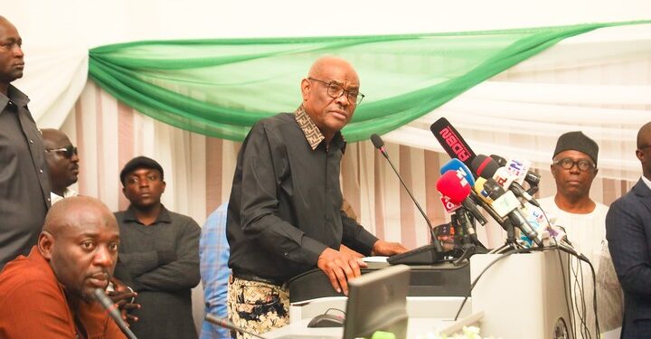 Planned Protests: Wike Holds Town Hall Meeting With FCT Residents (Photos)