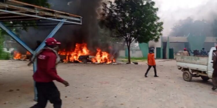 Protest Turned Violent In Hadejia, Jigawa State