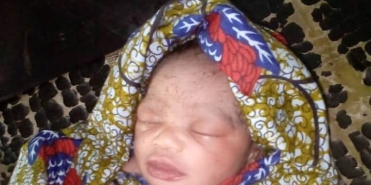 Newborn Baby Found Dumped In Minna (Photo)