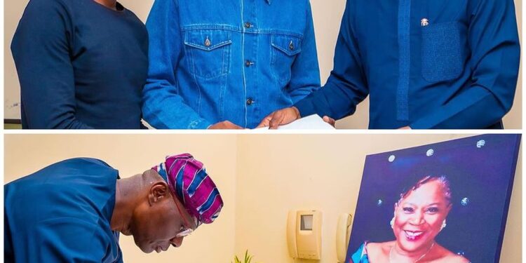 More Photos: Governor Sanwo-Olu Pays Condolence Visit To Onyeka Onwenu’s Family