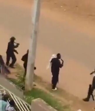 Protest: Security Operatives Flog Civilians In Zaria (Video)