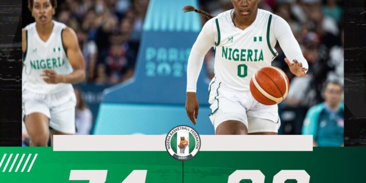 Nigeria Lose To The United States 74 – 88 In Women’s Olympic Basketball
