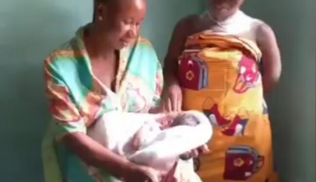 Nigerian woman born with male and female sex organs fathers two children
