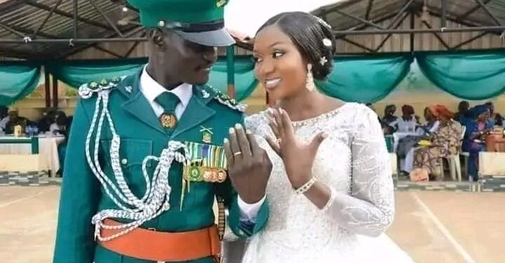 See Wedding Photos Of Newlywed Army Captain Killed With 3 Soldiers In Sokoto