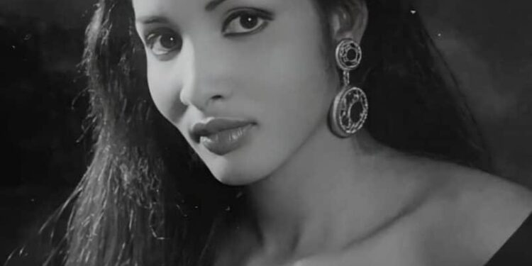 Photo Of Bianca Ojukwu In Her Late Teens When She Won The Miss Martini Contest