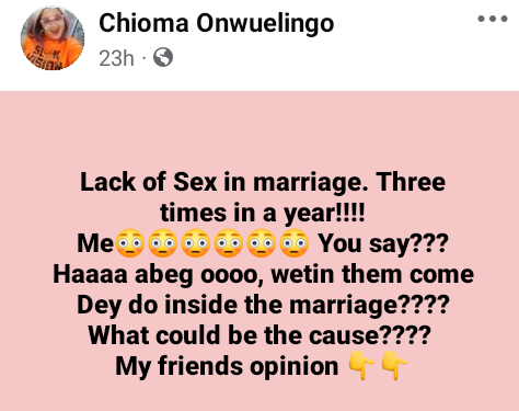 Nigerian Woman Ends Her Marriage As Husband Bathes Once In 2 Days