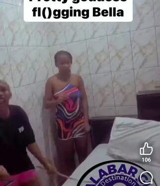 Lady Flogs, Strips Her Friend For Sleeping With Her Boyfriend In Calabar (Photos)