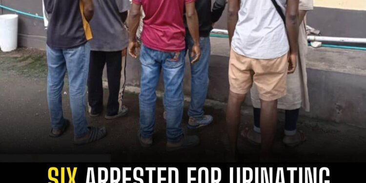 Six Arrested For Urinating On Rail Track In Oshodi, Lagos