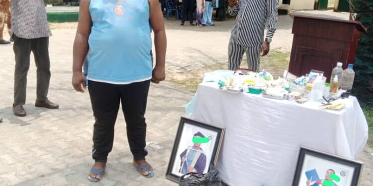 See Fake Doctor Caught Practising In Bayelsa (Photos)