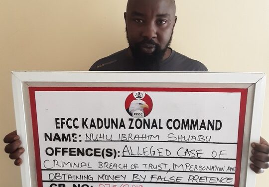Fake NNPC Director In EFCC Custody Over ₦‎100 Million Fraud