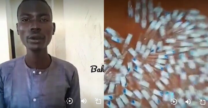 Man Who Supplies Illegal Injections, Drugs To Bandits Caught In Katsina (Photos)