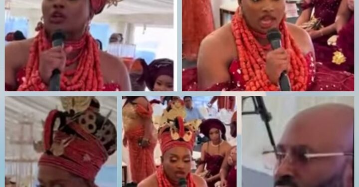 Moment A Bride Broke Down In Tears While Introducing Her Groom To Her Family (Video)