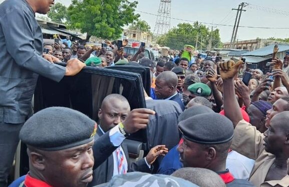 Flood: Peter Obi Visits Maiduguri, Donates ₦50M (Photos)