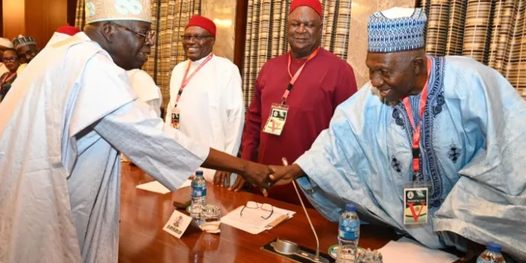 I Came To Work, Not For Money – Tinubu Tells Ex-NASS Leaders (Photos)