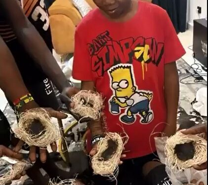 Young Boys Flaunt Charms Given By Herbalist To Cash Out Online (Photos, Video)