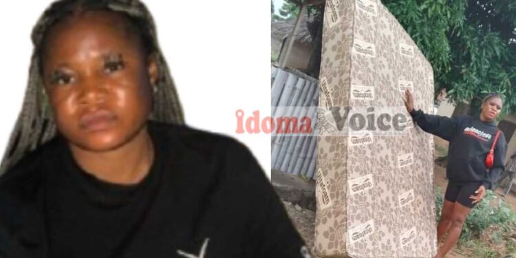 Hookup: Benue Lady Takes Mattress After Man Fails To Pay For All-Night Sex (Photos)