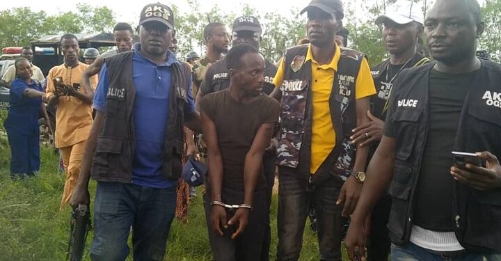 Police Arrest Suspected Serial Kidnapper, Killer In Ogun (Photo)