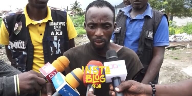 Serial Killer Caught In Ogun State. 5 Girls Dead (Video)