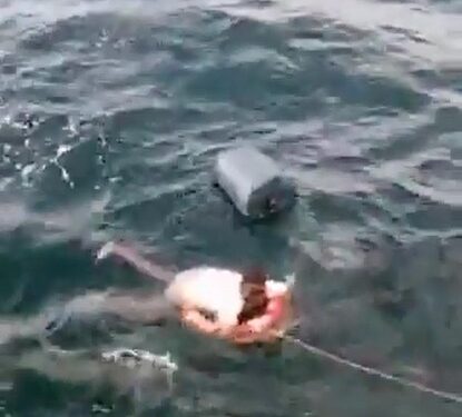 Man Rescued After Being Lost At Sea For Over 4 Hours In Delta State