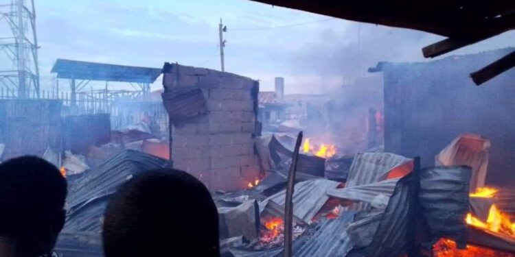 Fire Outbreak: Phone Accessories Dealer Commits Suicide In Kogi