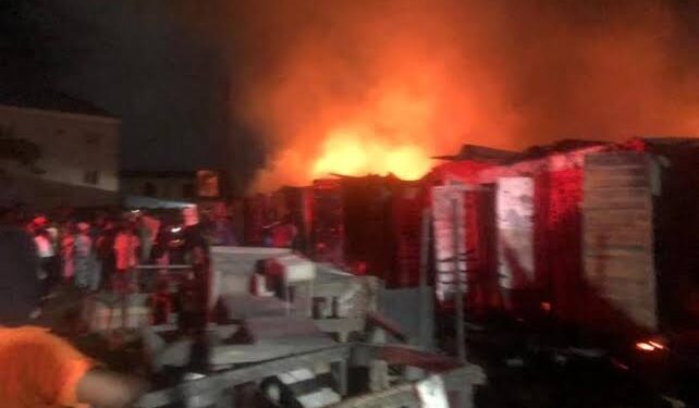 Fire Guts Ajah Market In Lagos, Destroys Goods Worth Millions Of Naira