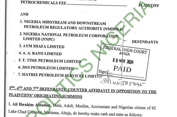 Court Documents Show Dangote’s Attempt To ‘Monopolize’ Petroleum Industry
