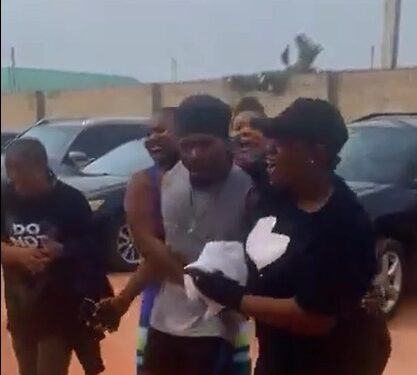 Gym Instructor In Tears As Female Clients Surprise Him With A New Car (Photos)