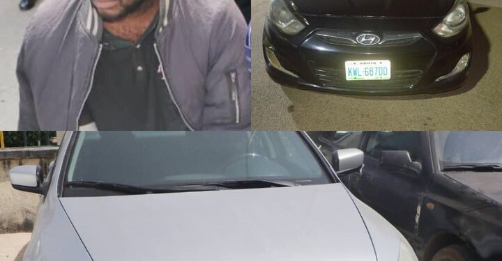 FCT Police Stops Notorious Car Theft Ring, Recover Vehicles (Photo)