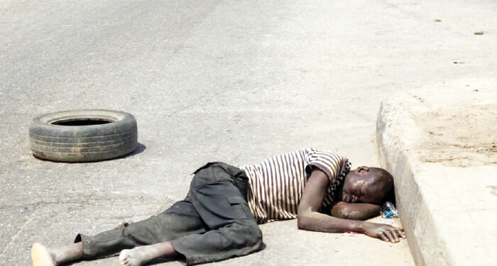 Speeding Vehicle Knocks Down Fleeing Suspected Thief In Lagos