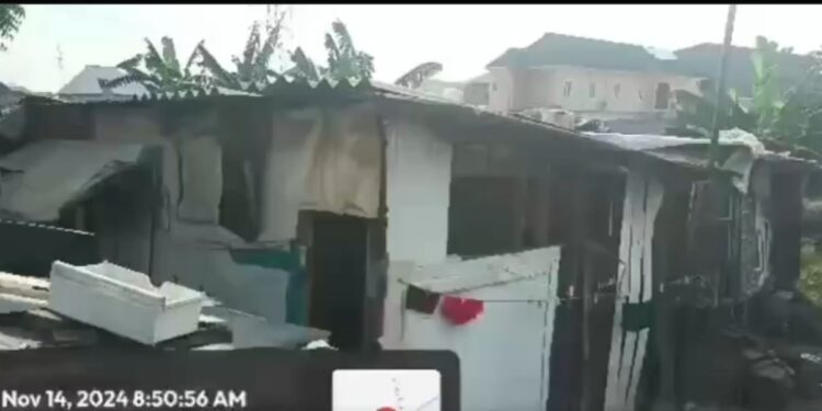 Lagos Demolishes Shanties In Ajao Estate Canal (Video)