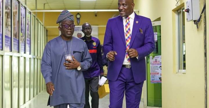 Falana Visits Lagos State Neighborhood Safety Corp, Commends Sanwo-Olu
