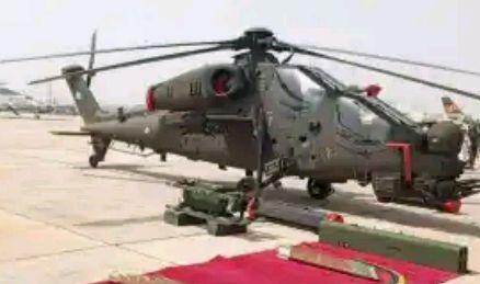 “End Of Banditry Is Near,’ NAF Inducts ATAK-129 Helicopter (Photos)