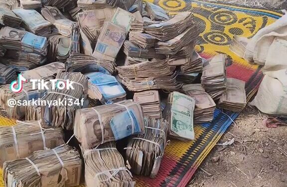 Suspected Bandits Flaunt Stack Of Cash On Tiktok After An Operation