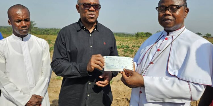 Peter Obi Visits Mary Agro Farms Enugu State, Donates ₦20 Million (Photos)