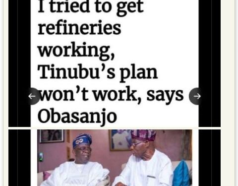 Bayo Onanuga Knocks Obasanjo As Port Harcourt Refinery Resumes Operation