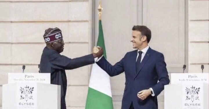 Tinubu: Emmanuel Macron Posts In Pidgin – ‘E Still Dey Sweet Me Well Well’